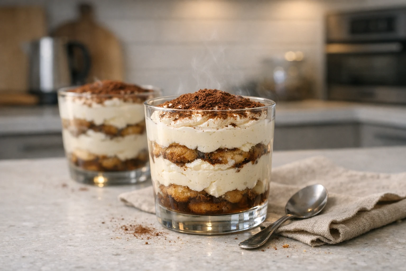 Tiramisu do pohára