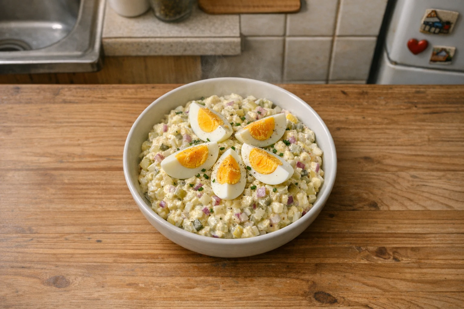 Vajíčkový šalát