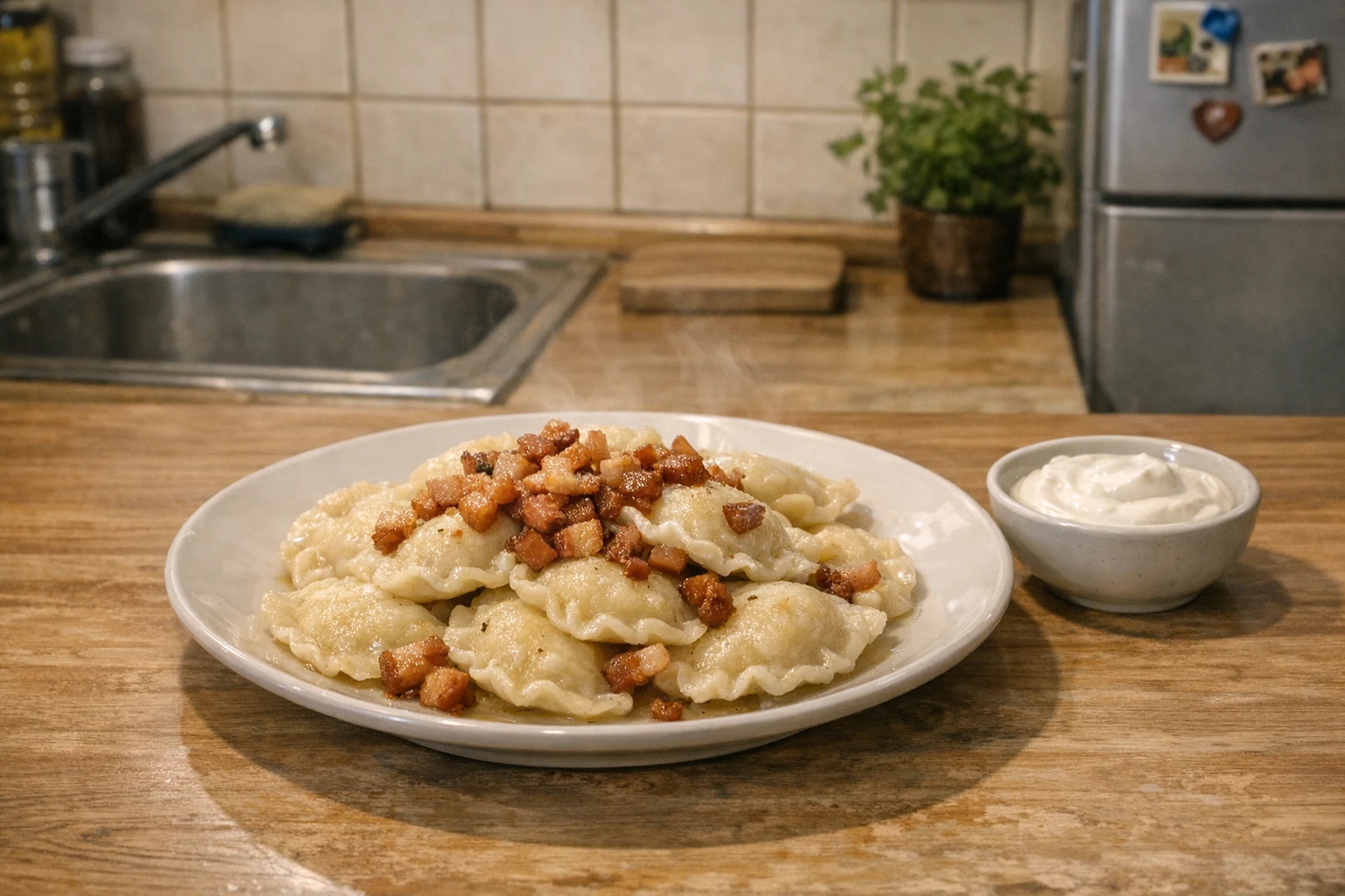 Zemiakovo-bryndzové pirohy