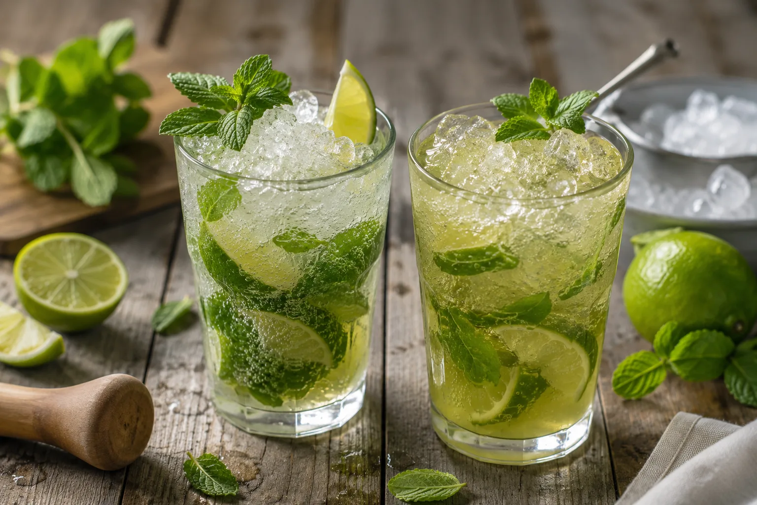 Mojito a Virgin mojito