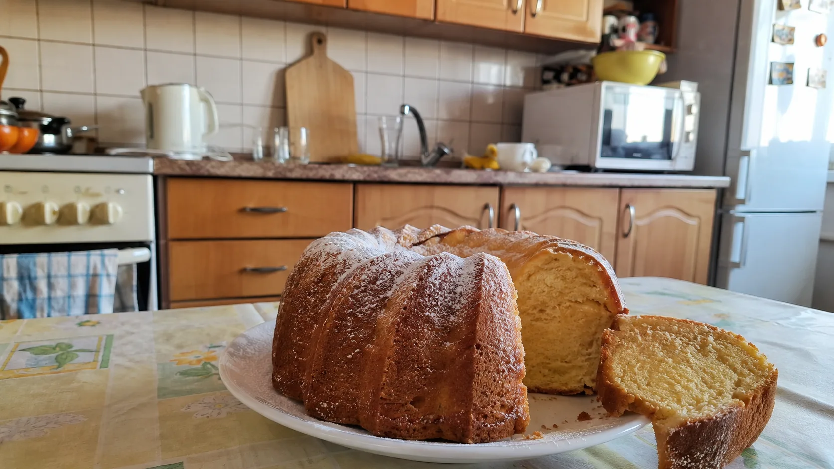 Bábovka s vaječným likérom