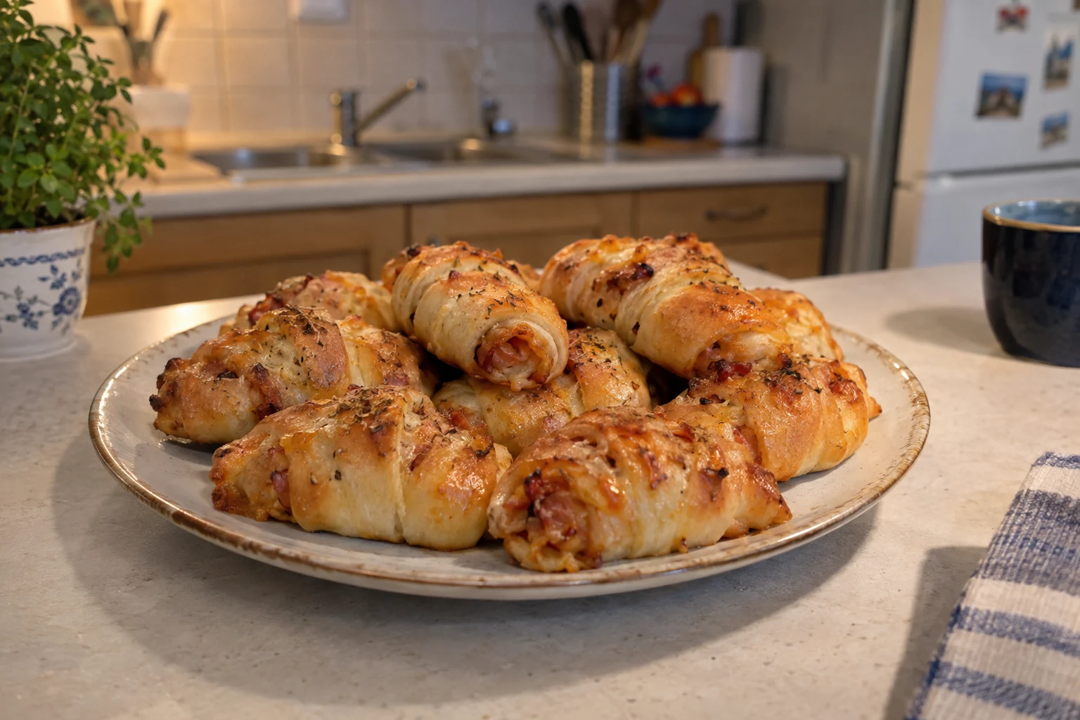 Pizza rožky